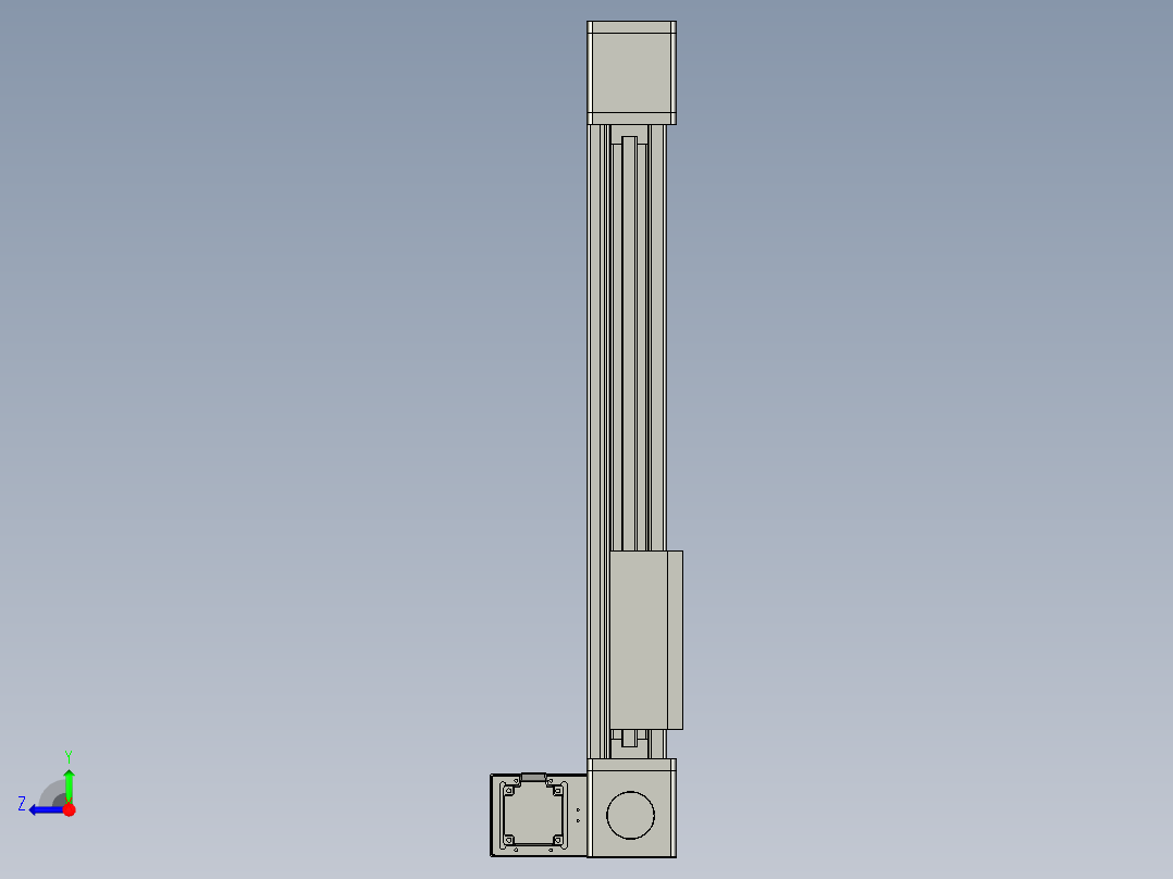 欧规系列-GB8-L96-S400-BLD-P40-MS3右视图