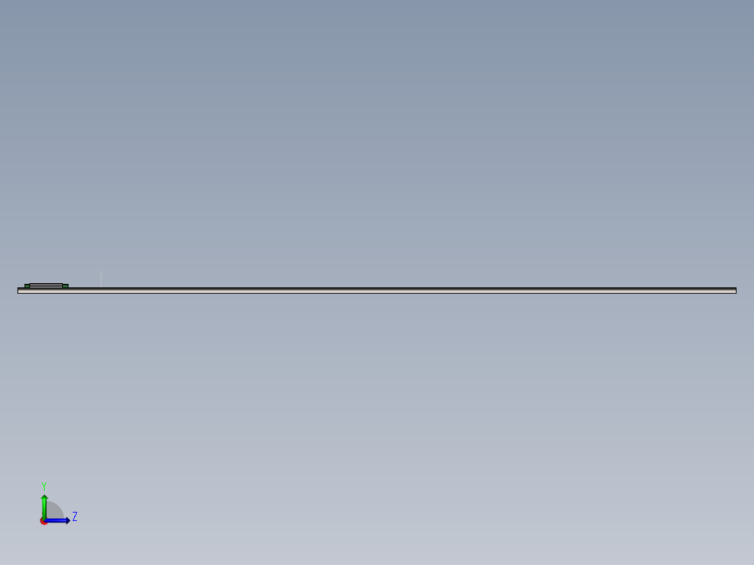 HIWIN MGW12导轨左视图