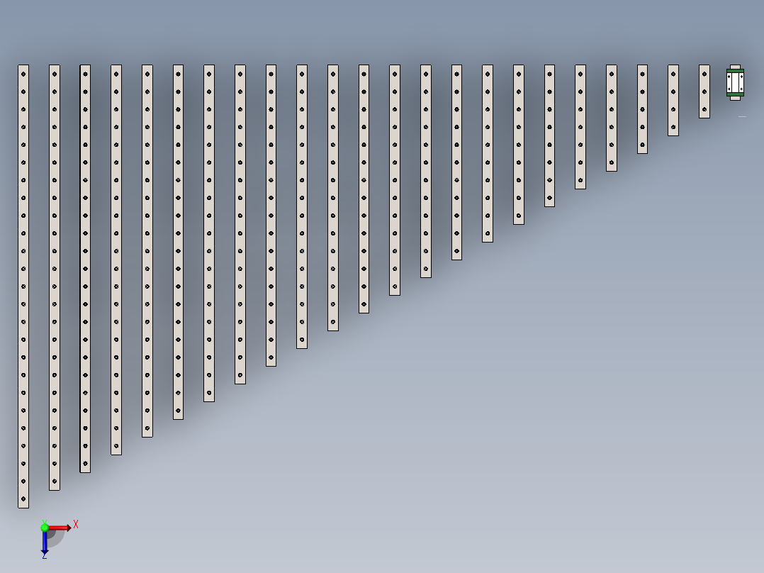 HIWIN MGW12导轨俯视图