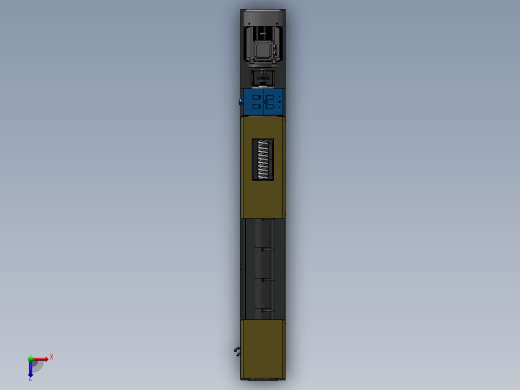 单螺杆颗粒挤压机俯视缩略图