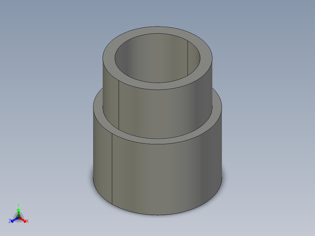 船舶管路系统SeaCor_ReducerCoupling_SxS_37J129212_1.5in x 1.25in主视图