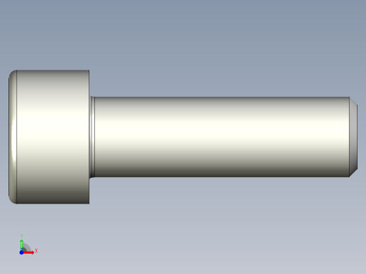 螺钉-DIN_912-M6x20.stp前视缩略图