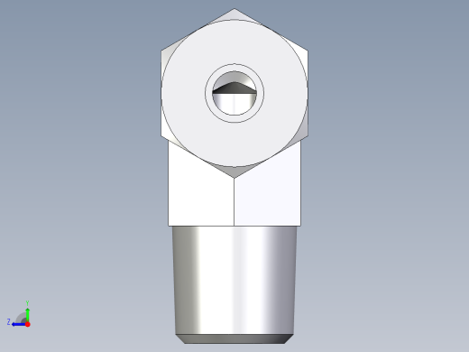 卡套式工业通用硬管接头EO_Male_stud_elbow_WE04LLM71右视缩略图