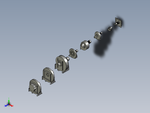 8款离心风机模型1285732==vip