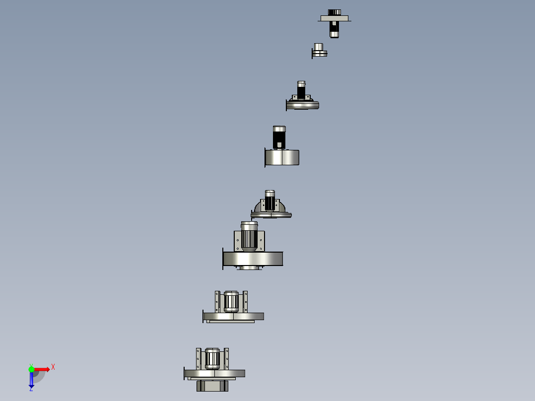 8款离心风机模型1285732==vip俯视图