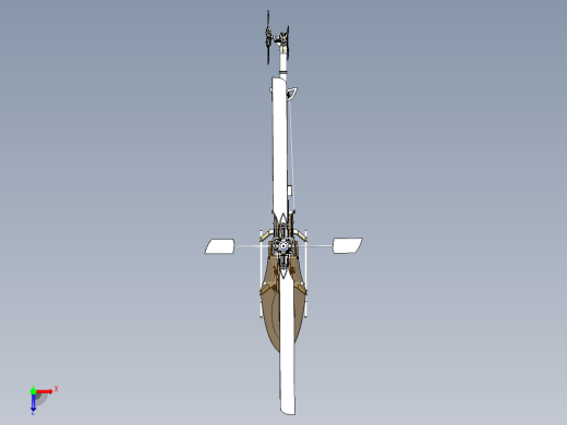 Konstantin设计的RC遥控直升机俯视缩略图