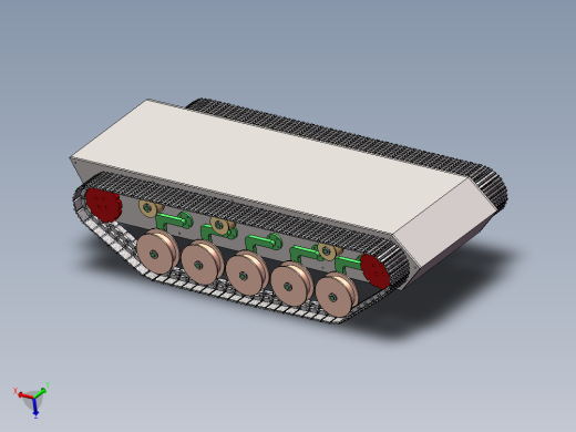 履带车底盘设计
