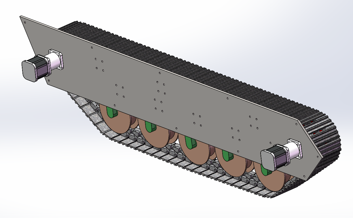 履带车底盘设计
