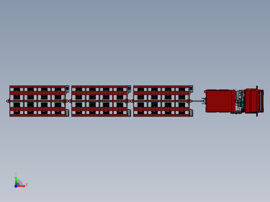 拖挂车 SW STP前视图
