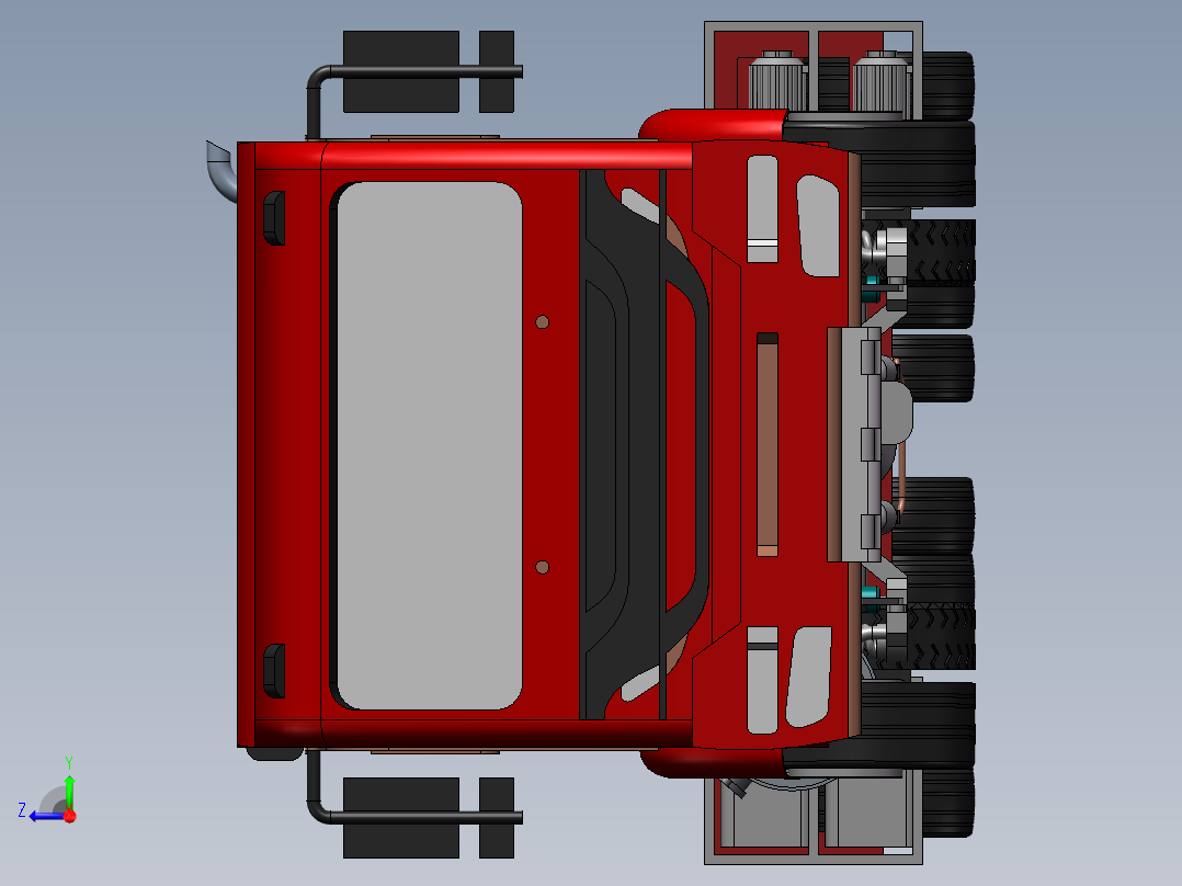 拖挂车 SW STP右视图