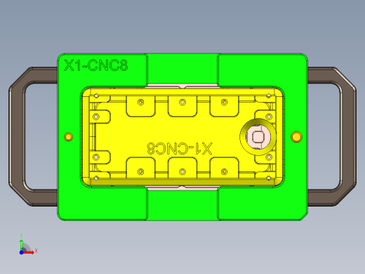 X1-CNC8笔记本CNC工装夹具三维模型-0109前视缩略图