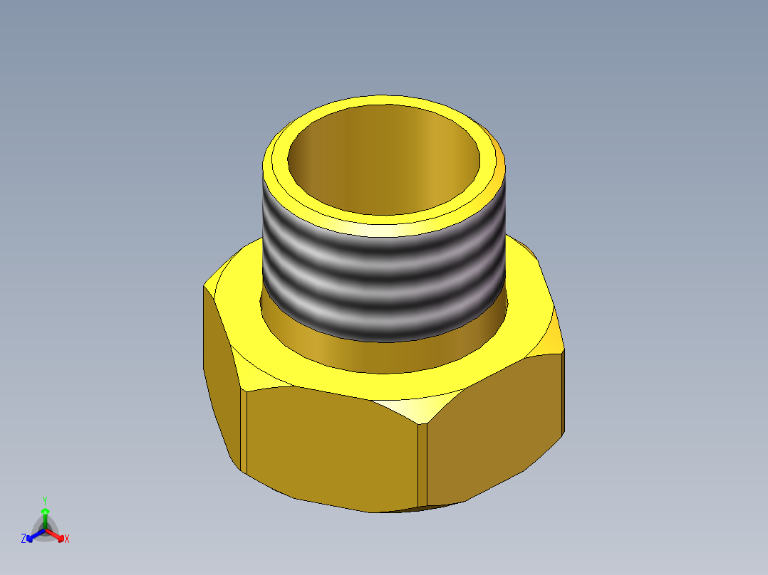 上海新沪三速管道屏蔽电泵GPD20-6S正等轴测图