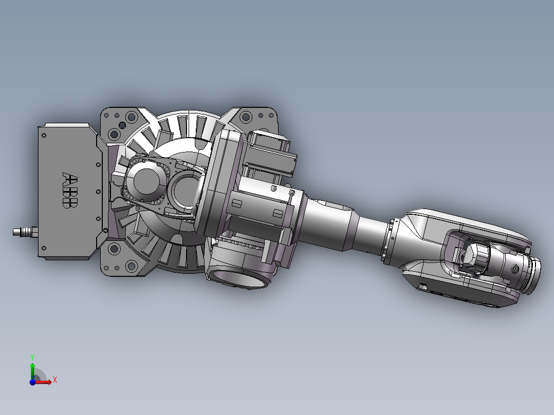 ABB IRB5710（可拖到）前视图