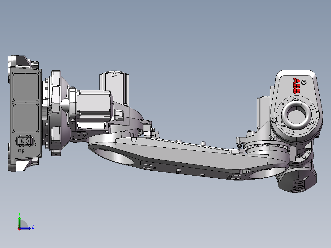 ABB IRB5710（可拖到）左视图