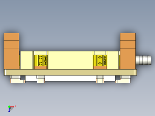 E1-A-笔记本CNC工装夹具三维模型CNC2铣墙高C角-201231俯视缩略图