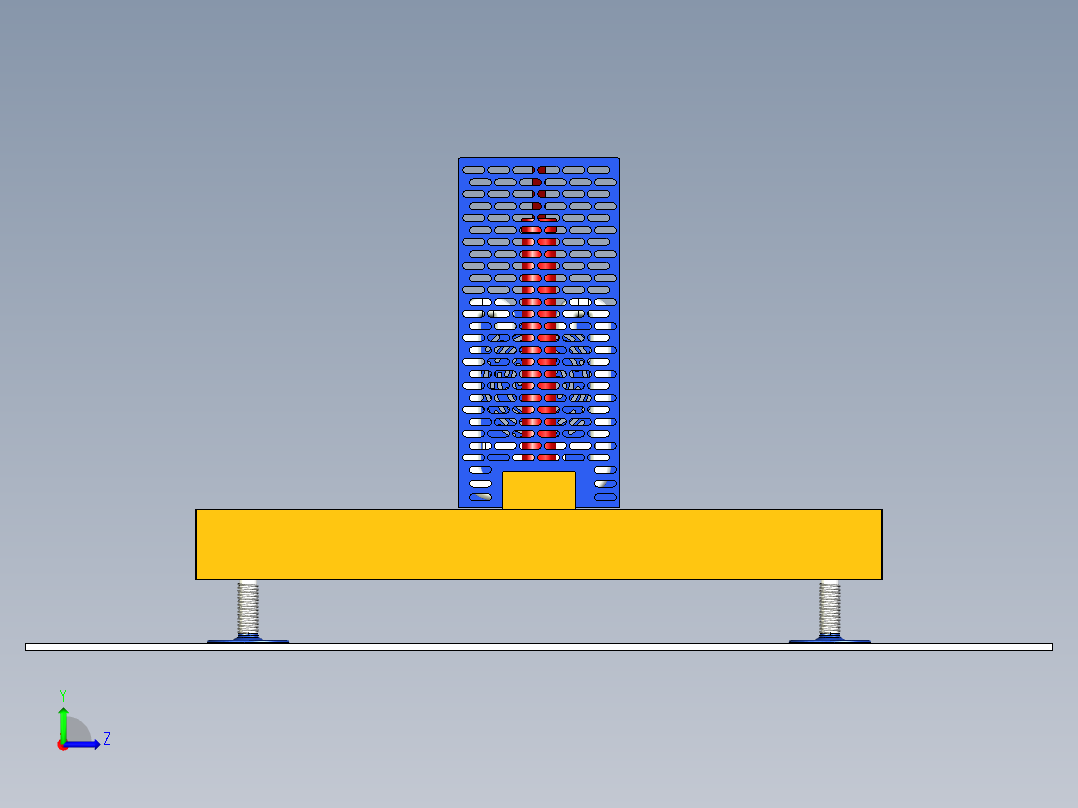 B3003747-真空提升装置薄金属板吸盘左视图