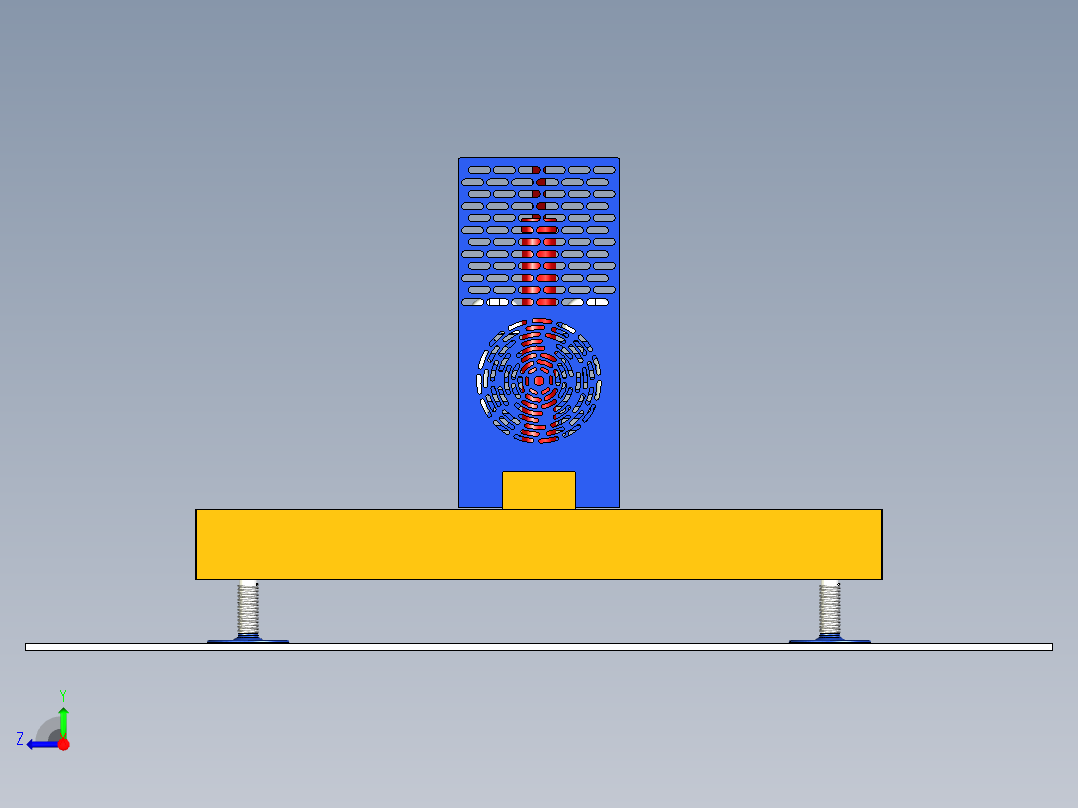 B3003747-真空提升装置薄金属板吸盘右视图