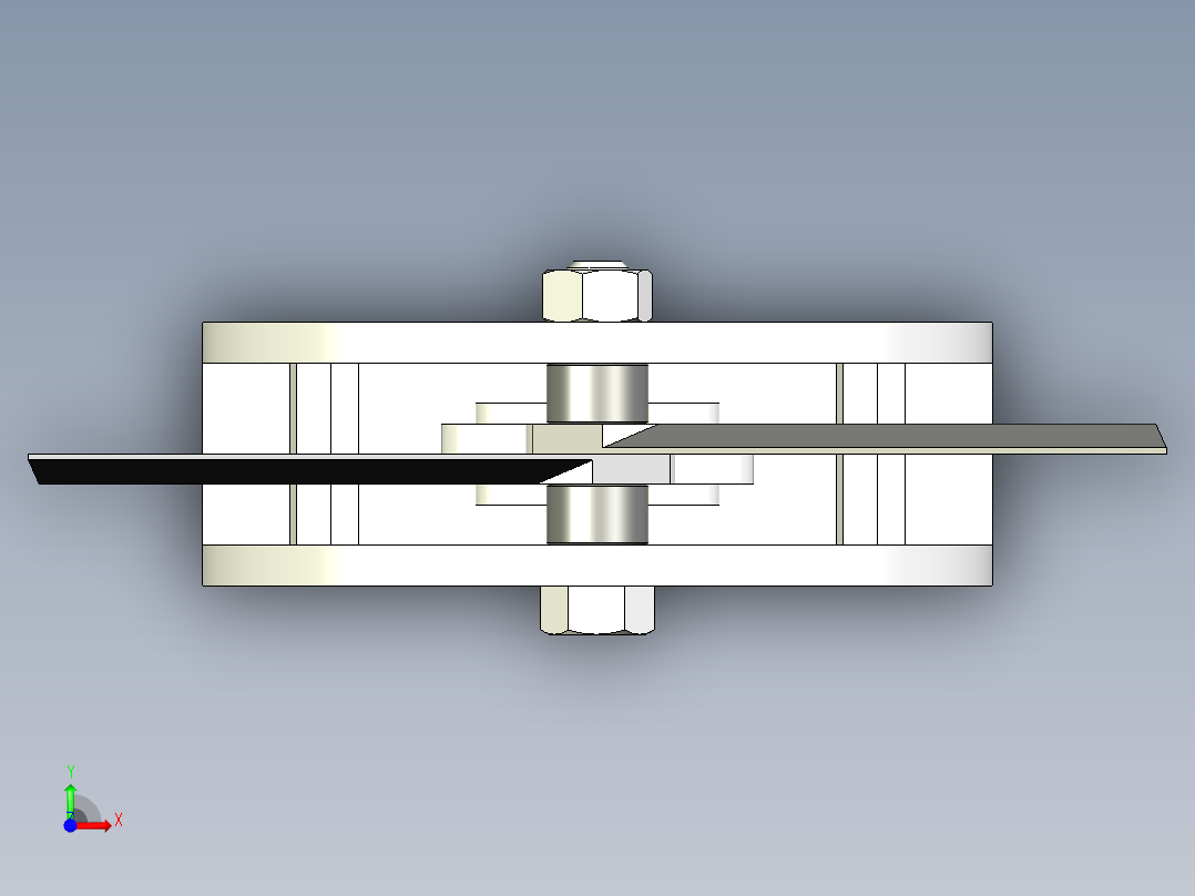 sw气动剪刀前视图
