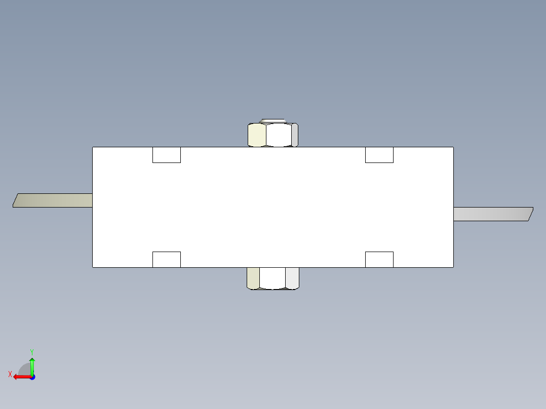 sw气动剪刀后视图