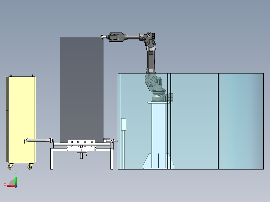 异型线印刷品自动检测  sw22后视图