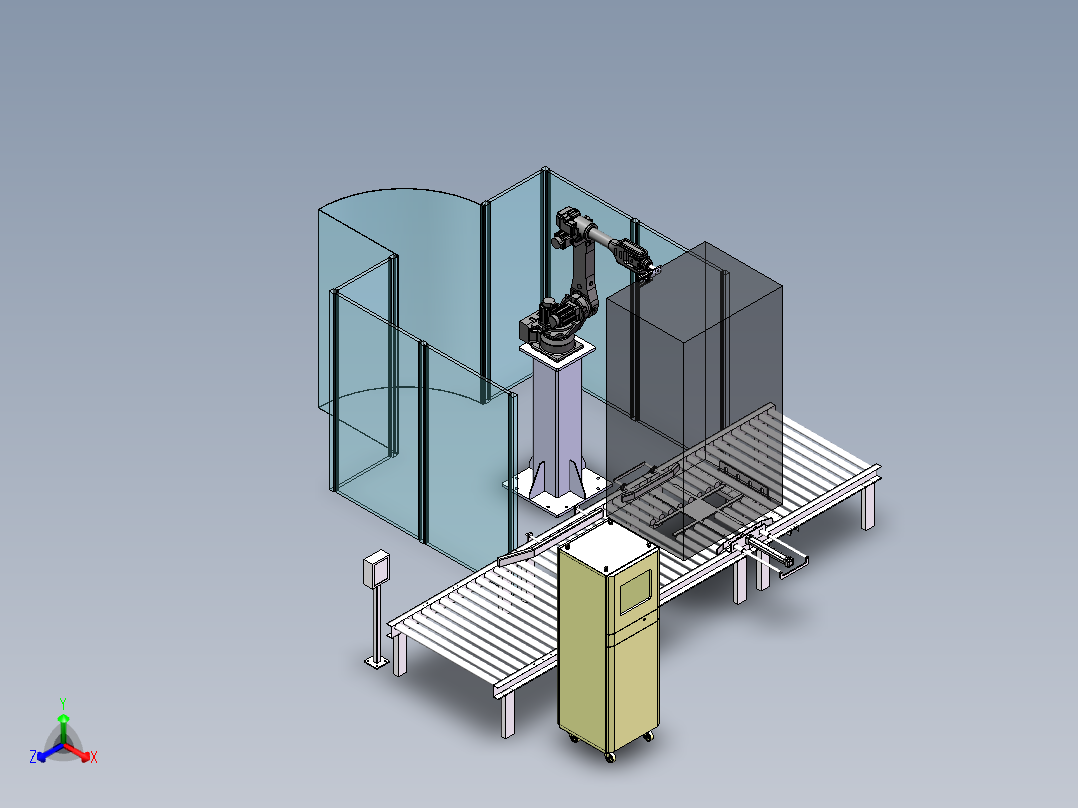 异型线印刷品自动检测  sw22正等轴测图