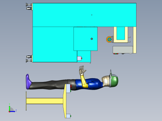 缠绕机 绕线机winding-machine-2832-模型格式为 x_t左视缩略图