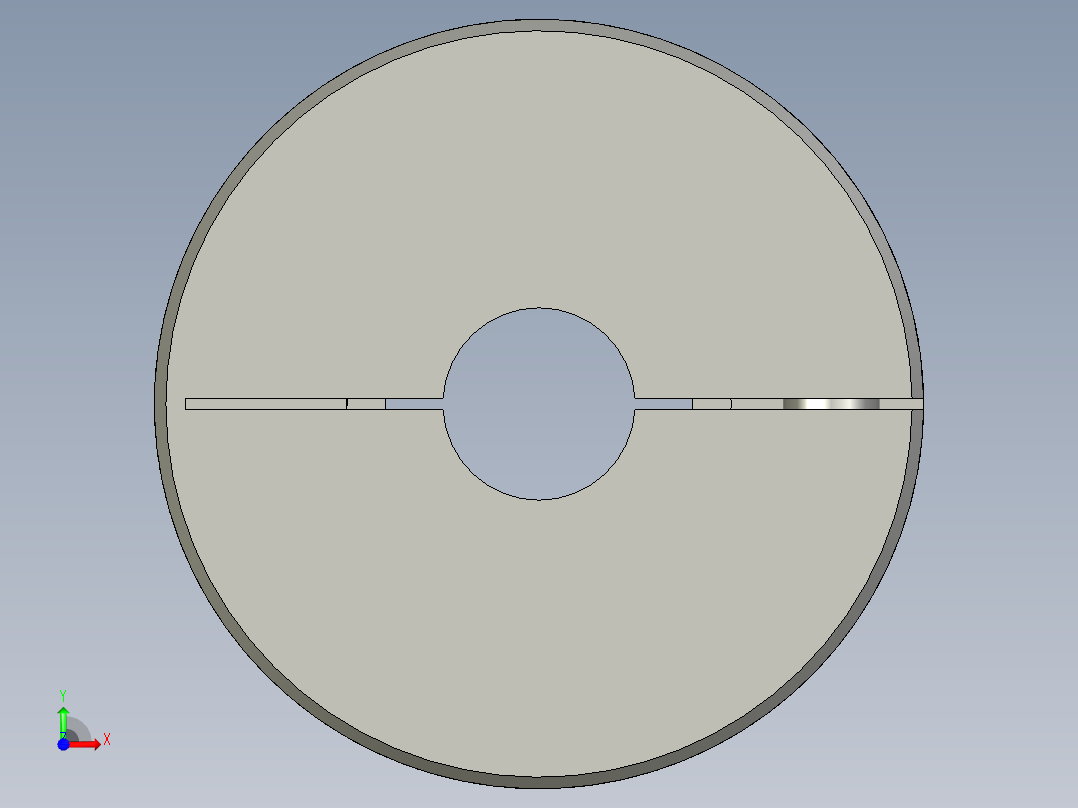 GD平行线夹紧系列联轴器GD-20x26前视图
