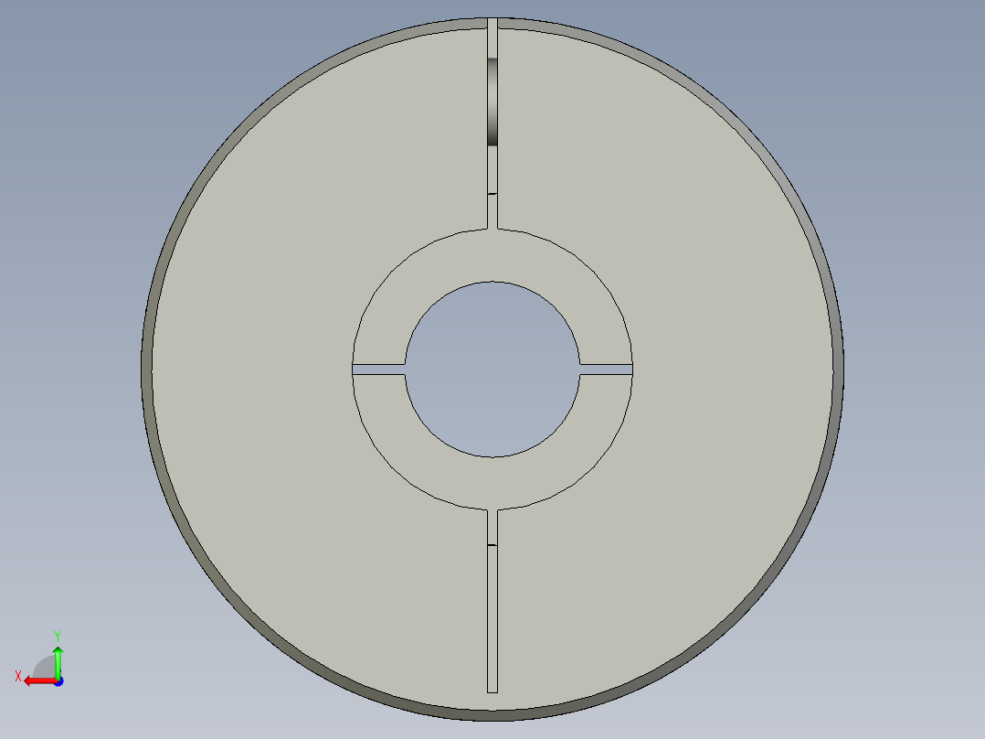 GD平行线夹紧系列联轴器GD-20x26后视图