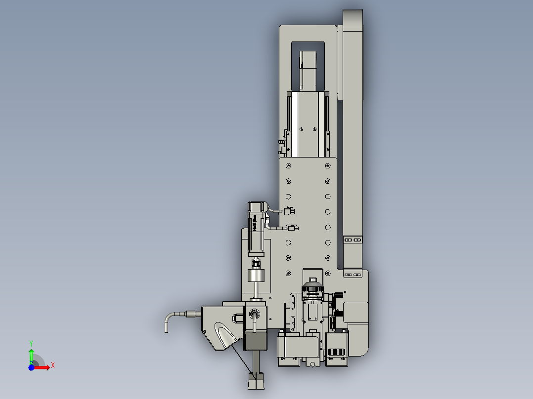 w65j3点胶头组件2022427-1前视图