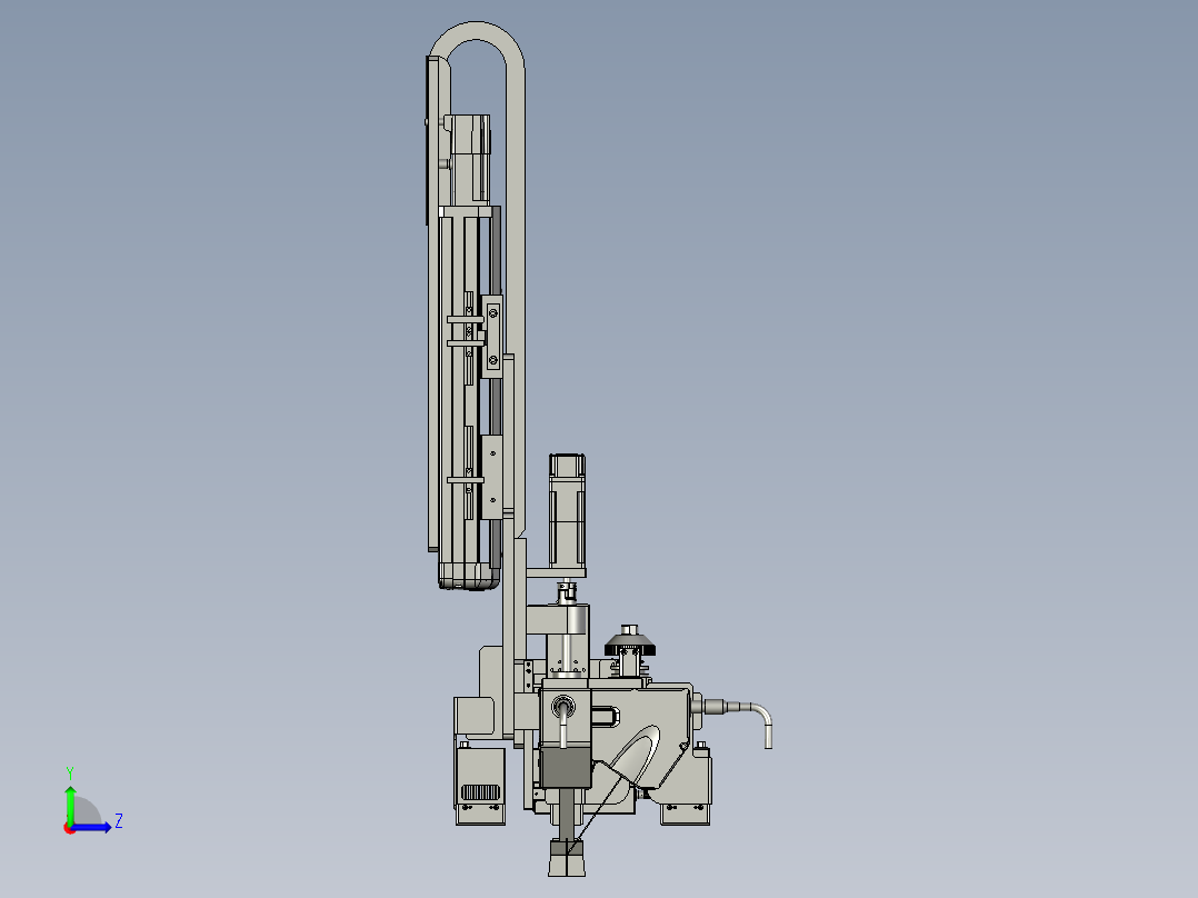w65j3点胶头组件2022427-1左视图