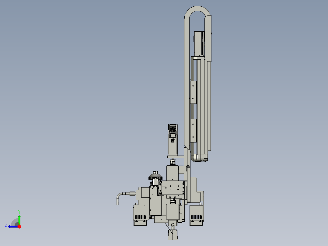 w65j3点胶头组件2022427-1右视图