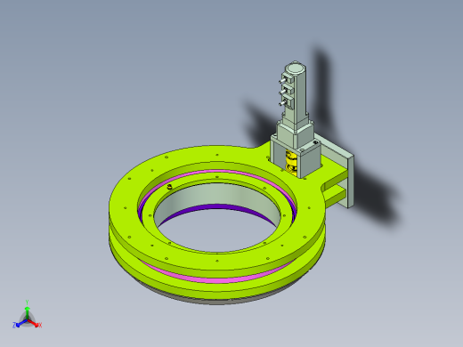 伺服内旋转机构设计