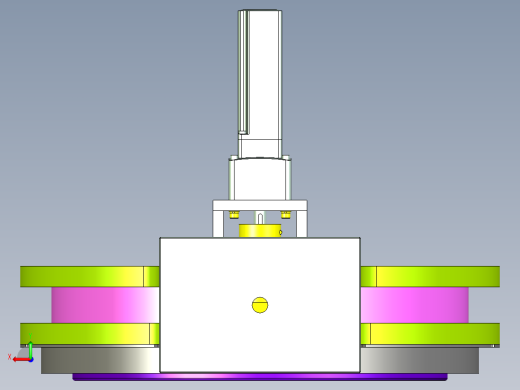 伺服内旋转机构设计后视缩略图