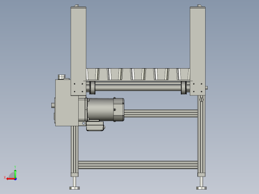 出料轨道组件后视缩略图