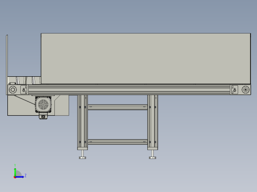 出料轨道组件左视缩略图