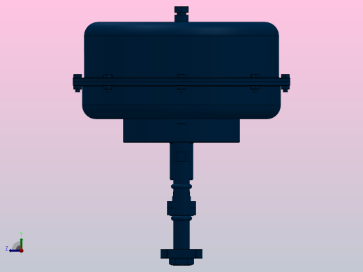 PN5700 系列弹簧伸张型气动执行器[PN5700系列弹簧伸张型气动执行器]右视缩略图