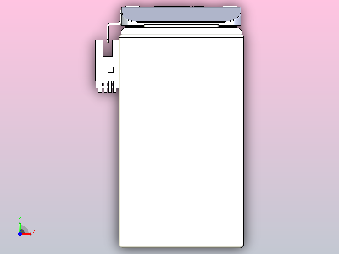 滚珠丝杠直线轴带导轨全封闭TPA-HCR-65S-1610C-L950-MP-C-P10-N3前视图