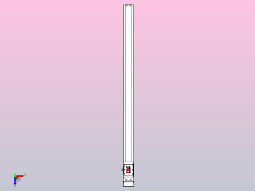 滚珠丝杠直线轴带导轨全封闭TPA-HCR-65S-1610C-L950-MP-C-P10-N3俯视缩略图