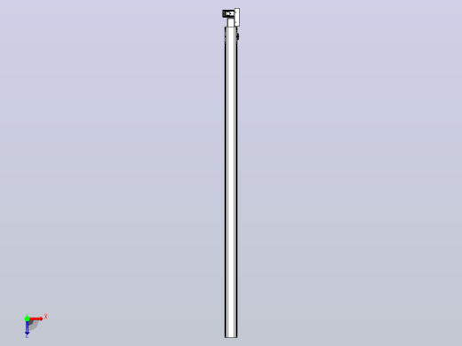皮带直线轴半封闭可选导轨TPA-HNB-105D-90-L2350-ML-C-P20-N3俯视缩略图
