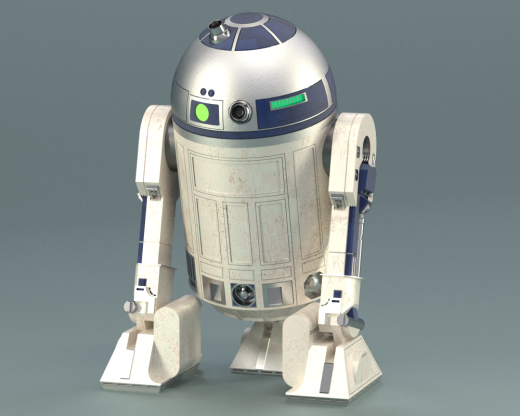 R2D2 -零件解决方案中创建的附件的正确尺寸+配置程序缩略图