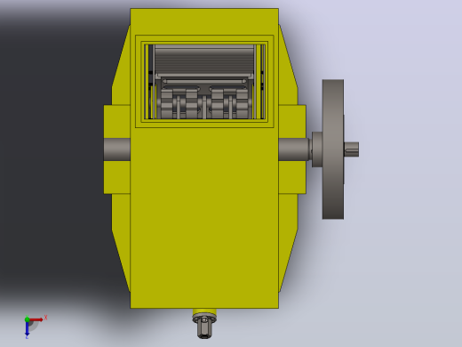 煤炭锤式破碎机hammer-crusher-4832-模型格式为 sw俯视缩略图