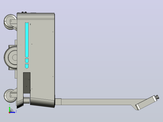 AMR自主移动机器人包括雷达、视图模块和SLAM导航左视缩略图