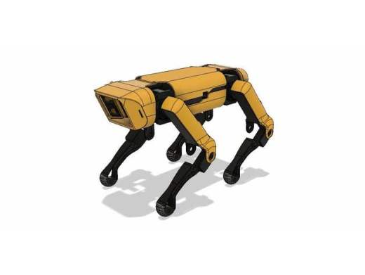 仿波士顿动力Spotmini机器狗造型3D打印图纸 STL格式缩略图