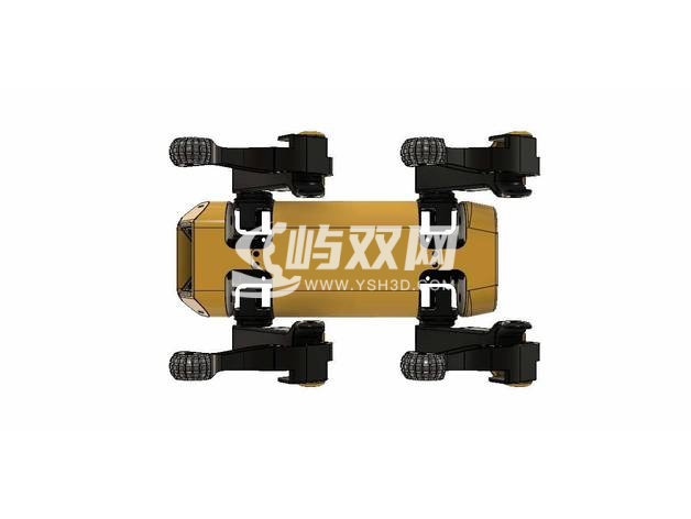 仿波士顿动力Spotmini机器狗造型3D打印图纸 STL格式