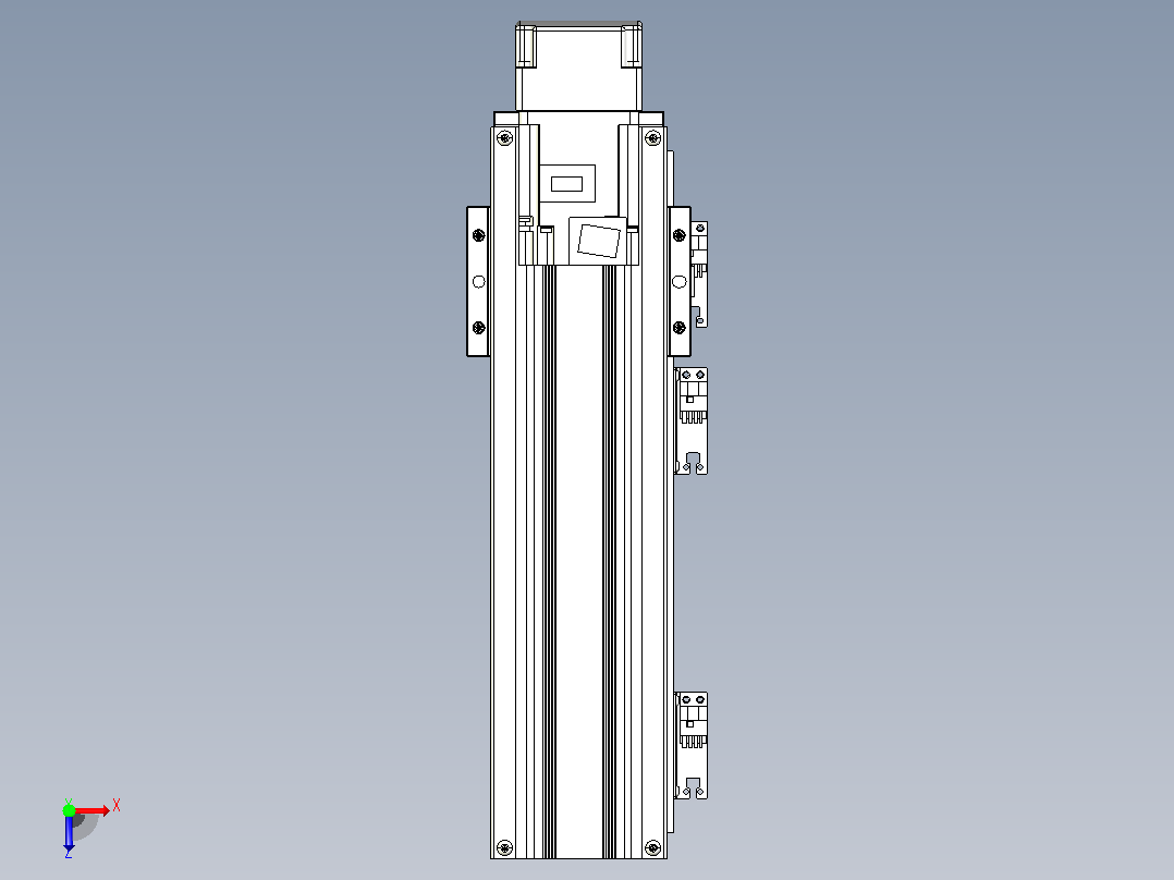 钢基模组TPA-KNR-8610C-340A1-MU-H0S2俯视图