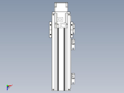 钢基模组TPA-KNR-8610C-340A1-MU-H0S2俯视缩略图