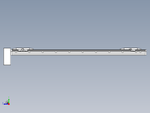 皮带直线轴双滑块型TPA-GCBS-150-P80-L475-RP-M75-N3右视缩略图