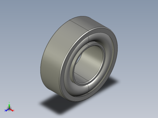SKF自调心球轴承ball_bearing_2316_k_0正等轴测缩略图