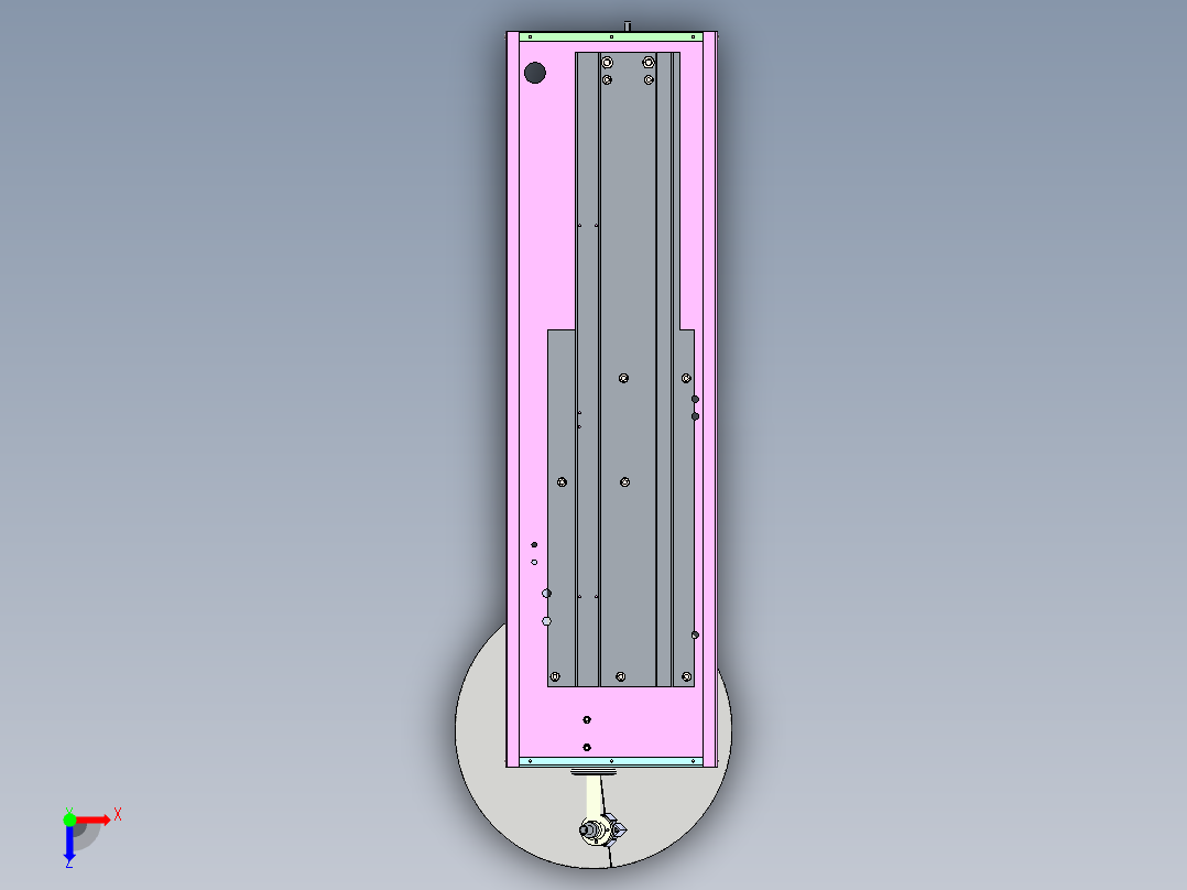 卧式气动膏体灌装机sw17可编辑俯视图