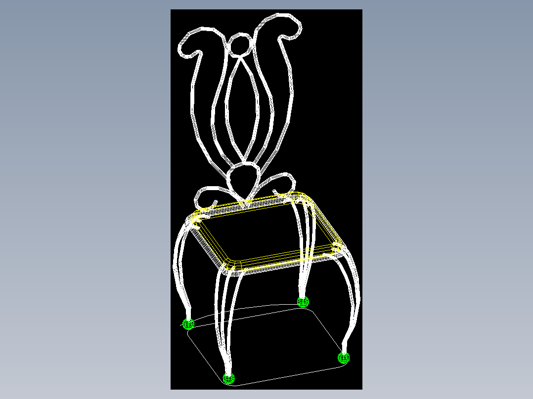 室内家具及植物三维模型二十二-YZ106